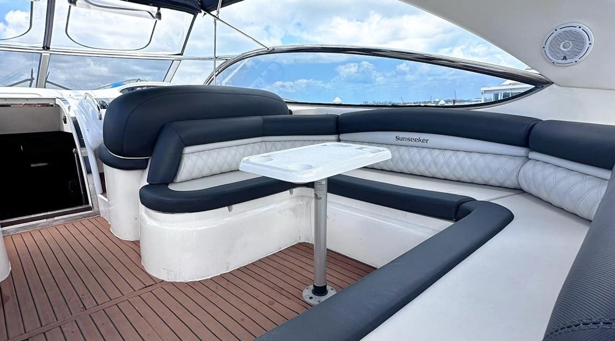Renta de yate de lujo en Cancún - Sunseeker 60